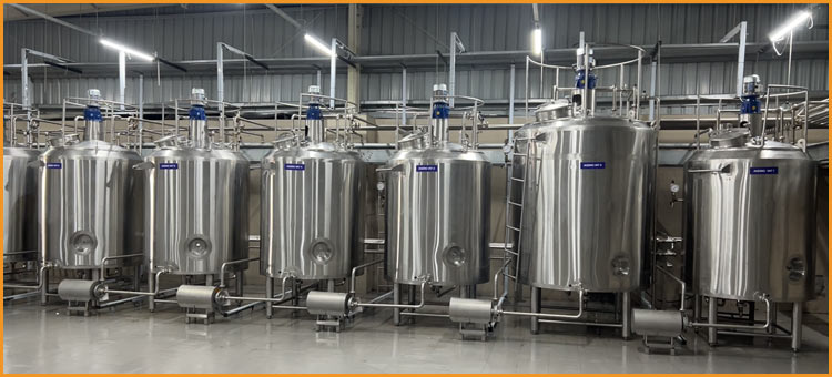 Milk Storage Tank Manufacturers in Delhi